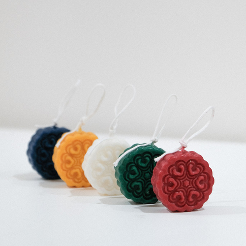 Cloud Flower Candle Set (5P)
