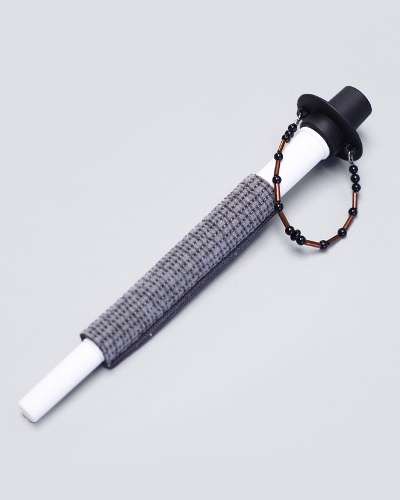 Black Brim Hat Cord Pen