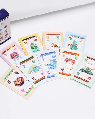 Dragon Good Wishes Message Card Set