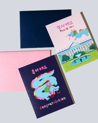 Dragon Illustration Card