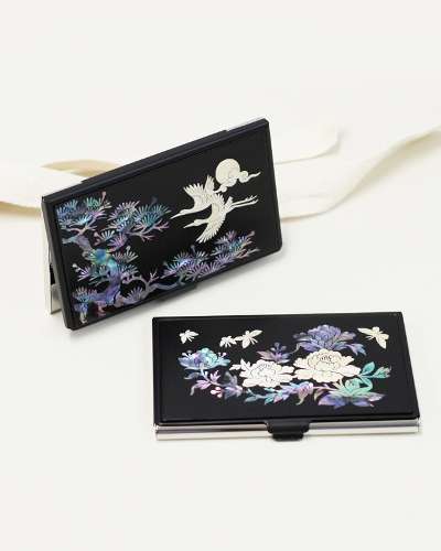 Moktanna Mother-of-Pearl Business Card Case