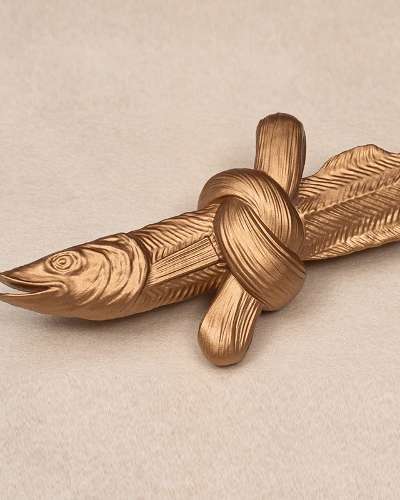 Good-Luck Fish Pollack Magnet