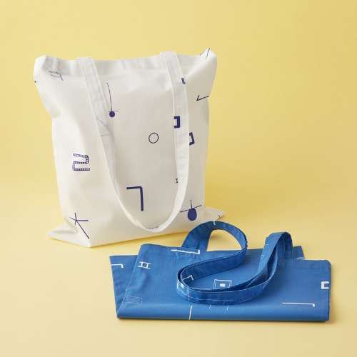 Hangul Pattern Cotton Eco Bag