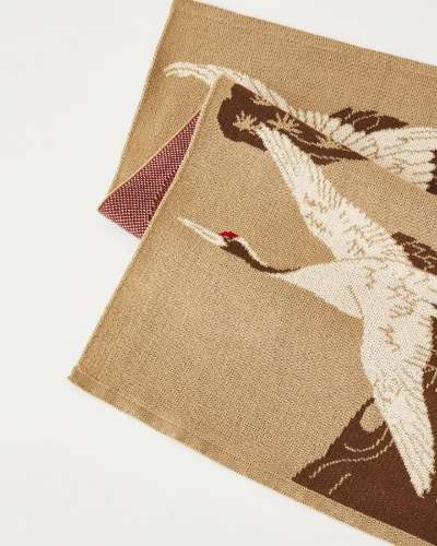 Leisure Life Knit Blanket (Baekak-do/Double Blessing)