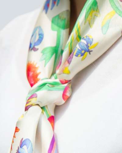 Suwhamun Silk Scarf