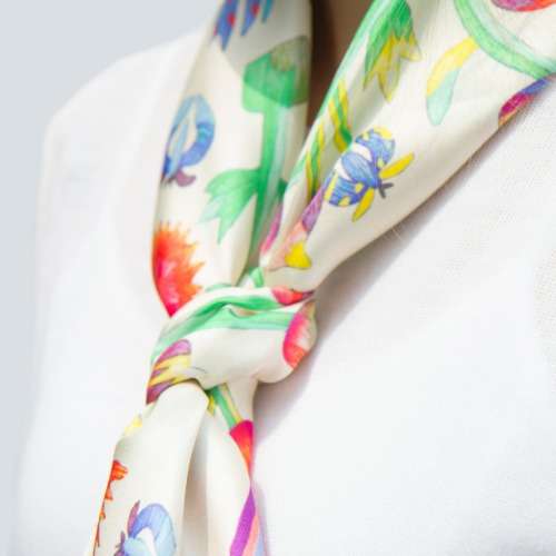 Suwhamun Silk Scarf