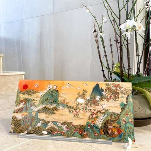 Korean Folk Painting Acrylic Frame