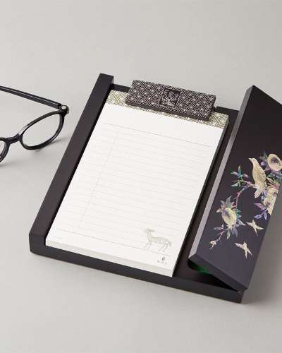 Mother-of-Pearl Inlay Mun Bang Sa U Memo Pad