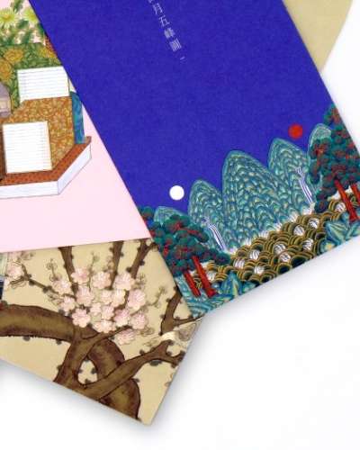 Traditional Korean Folk Painting Envelope Series (7 Designs)