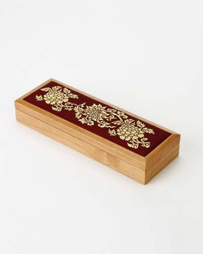 Gold Foil Pen Case (Delivery approximately 1-2 weeks after order)
