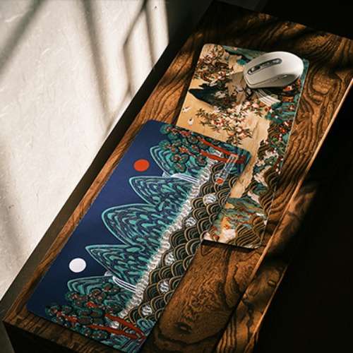 Korean Folk Painting Mouse Pad