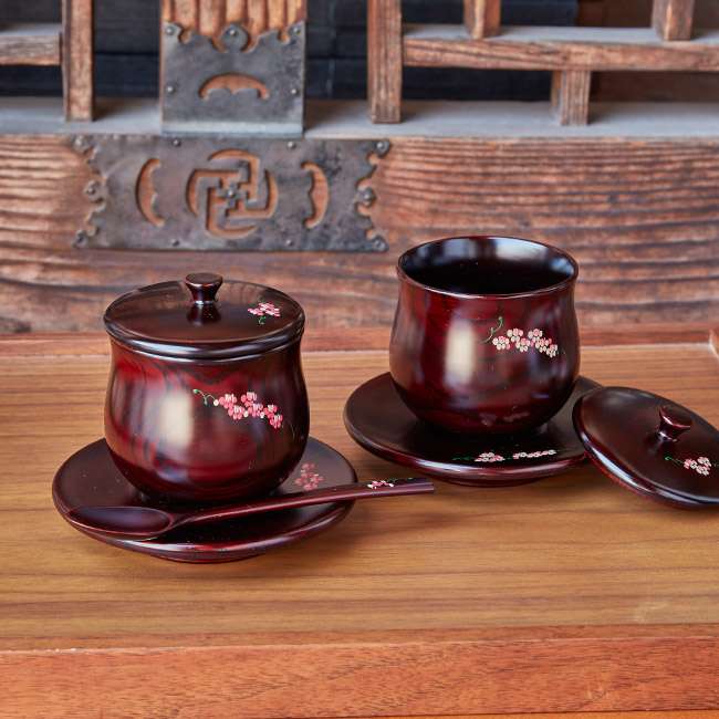 Chaehwa Couple Tea Cup Set (2-Person)