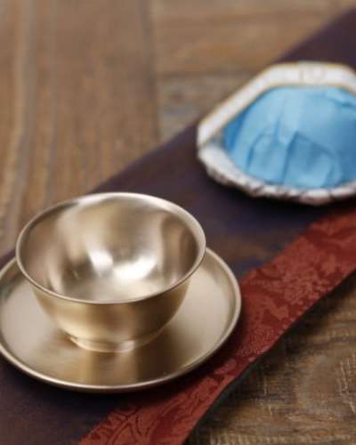 Brass Soju Cup Set