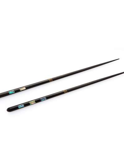 Square Mother-of-Pearl Chopsticks Black