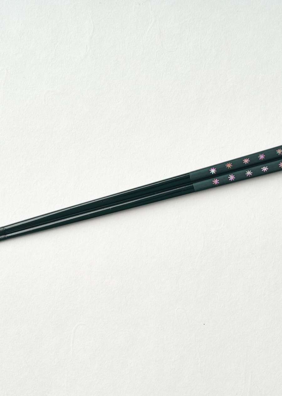 Star Flower Mother-of-Pearl Chopsticks