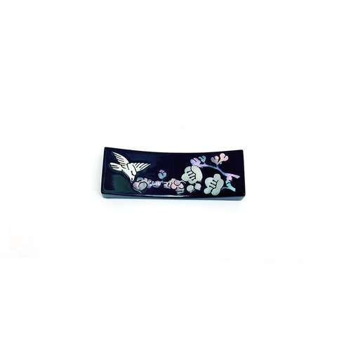 Mother-of-Pearl Plum Blossom and Bird Coaster