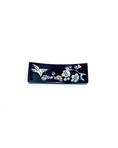 Mother-of-Pearl Plum Blossom and Bird Coaster