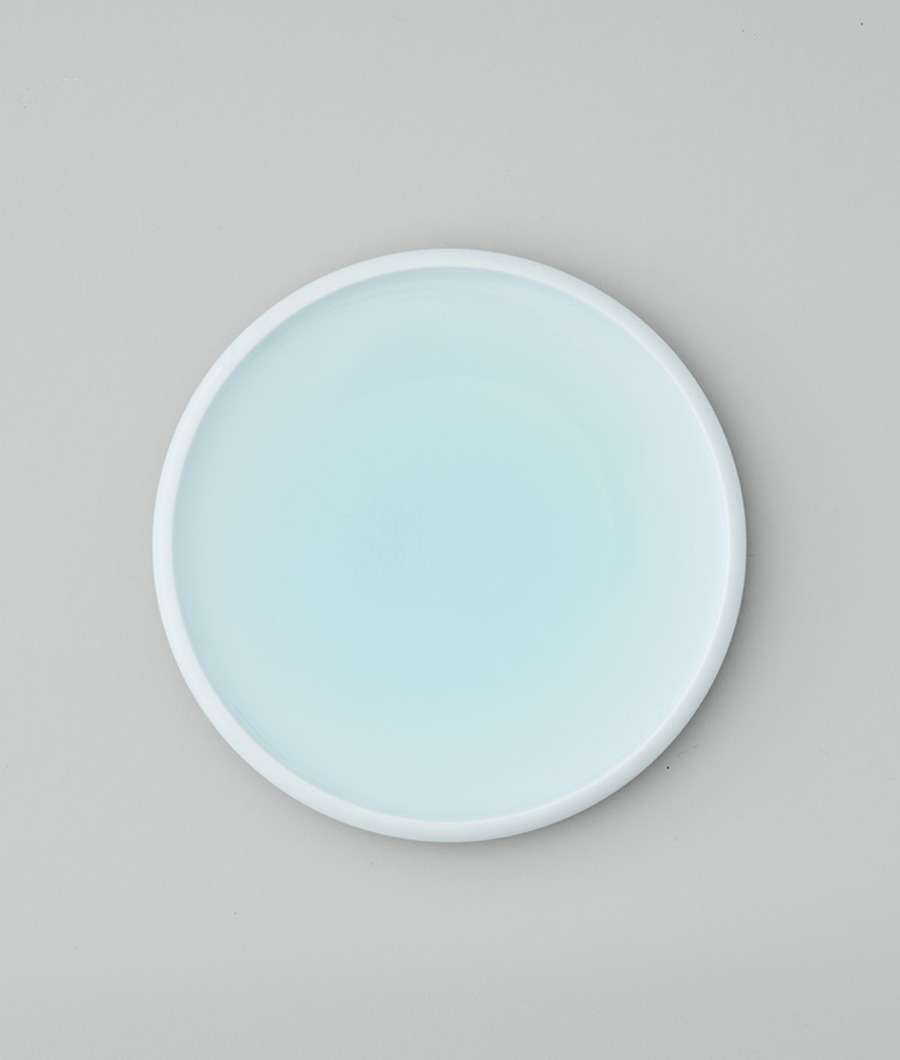 Blue Pebble Plate (M)