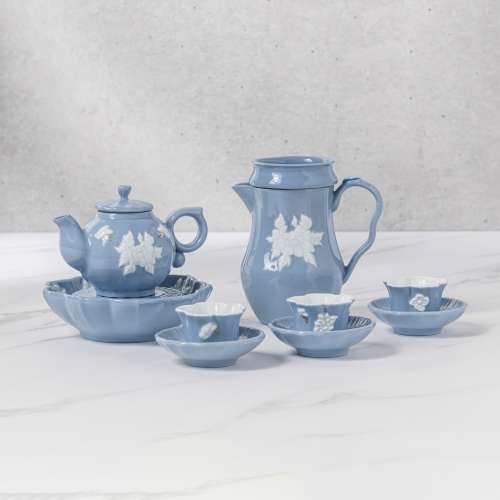 Peony Pattern Mini Tea Tool Set