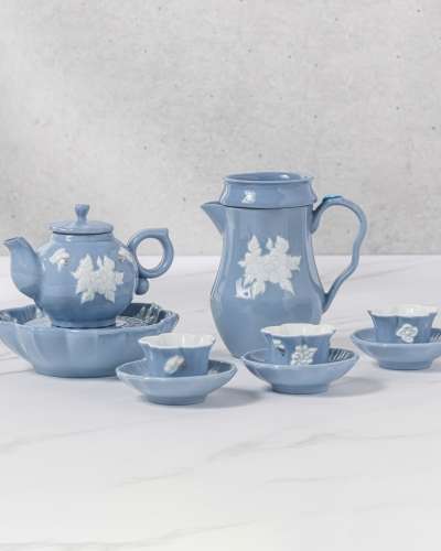 牡丹文様 ミニ茶道具セット