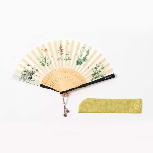 Insects and Plants Fan Set