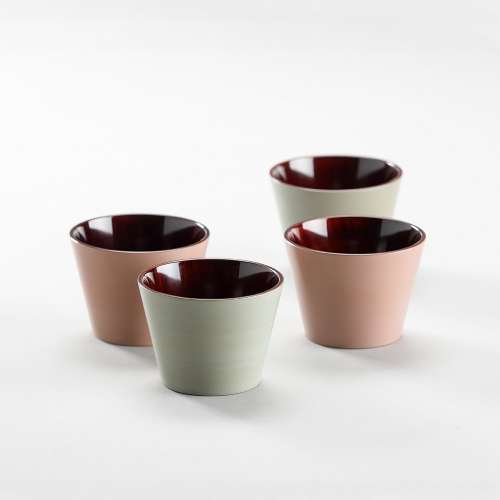 Pure Zelkova Wood Lacquered Cup (1P)