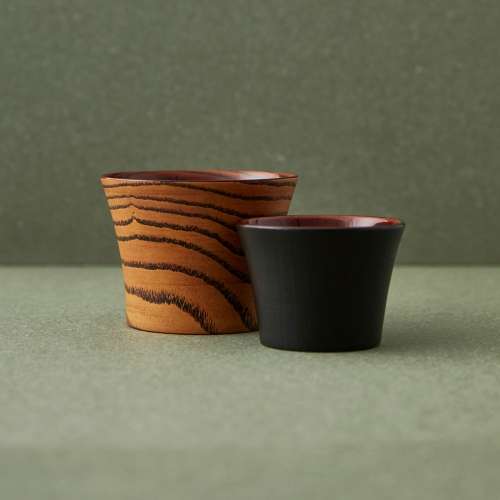 Cheonji-In Lacquer Tea Cup and Water Cup (1p)