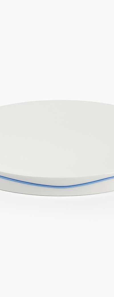 Flow of Lines Round Plate (Large)