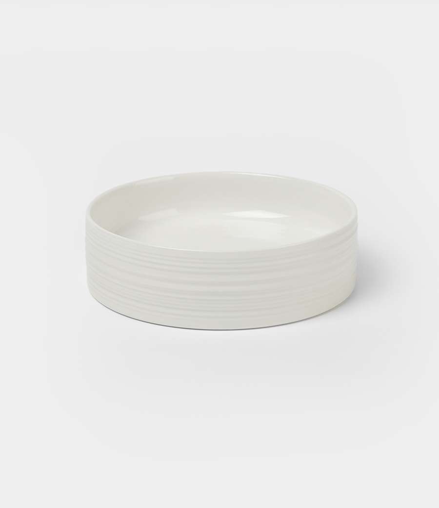 Naithe Large White Porcelain Serving Dish