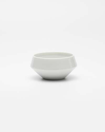 White Porcelain Line Rice Bowl (Size 1)