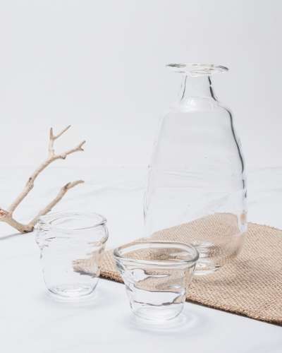 Pouring Vessel Set (1 Pouring Vessel + 2 Cups)
