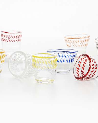 Comb Pattern Glass (1p)