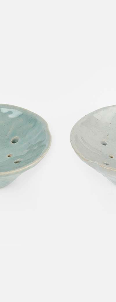 Lotus Leaf Ceramic Water Basin (Medium)