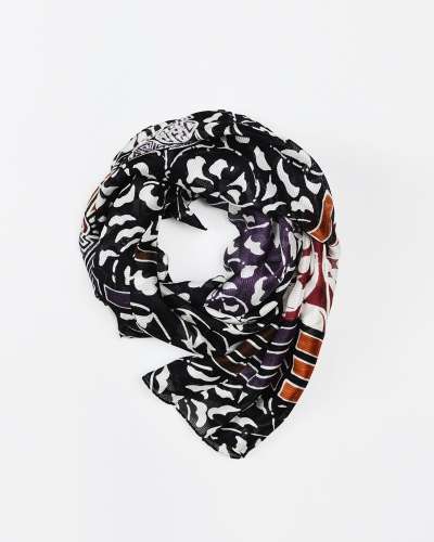 Taegeuk Pattern Silk Scarf - Jardin