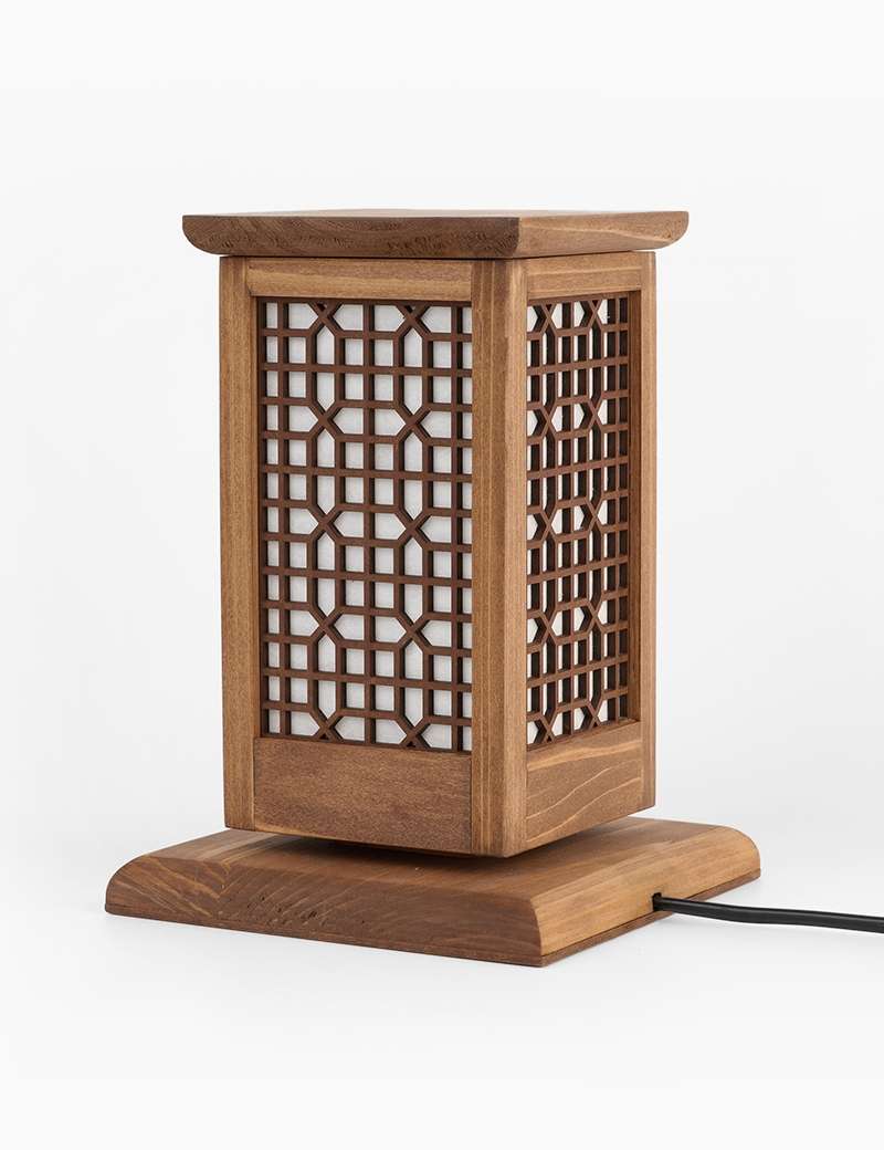 Traditional Patterned Mood Lamp (Tortoiseshell Lattice)