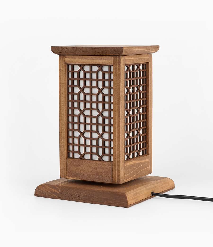 Traditional Patterned Mood Lamp (Tortoiseshell Lattice)