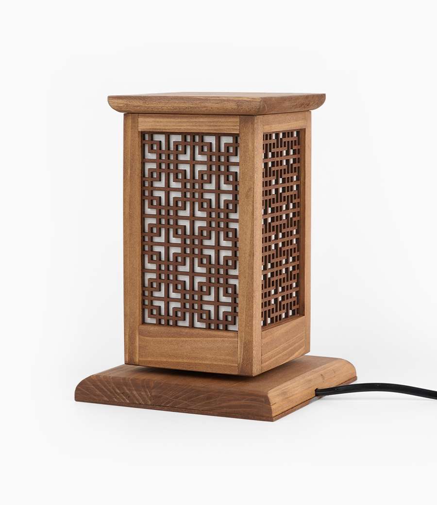 Traditional Swastika Window Lattice Mood Lamp