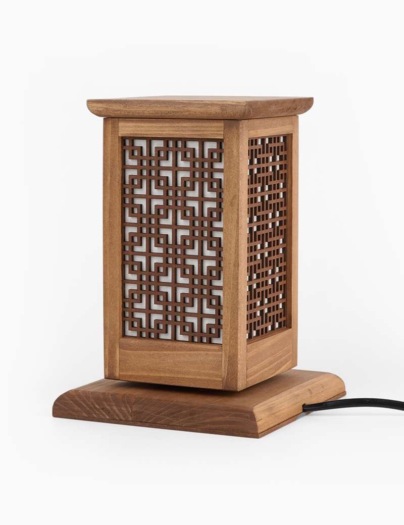 Traditional Swastika Window Lattice Mood Lamp