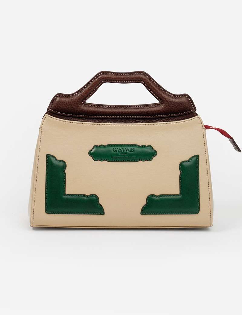 Small Hanji Hanok Tote Bag (Beige)