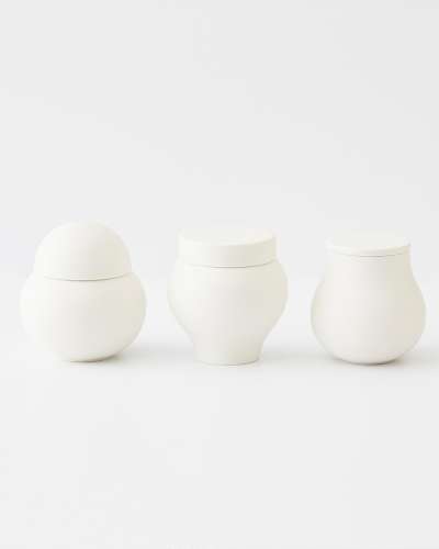 Moon Jar / Plum Bottle / Flask Jar