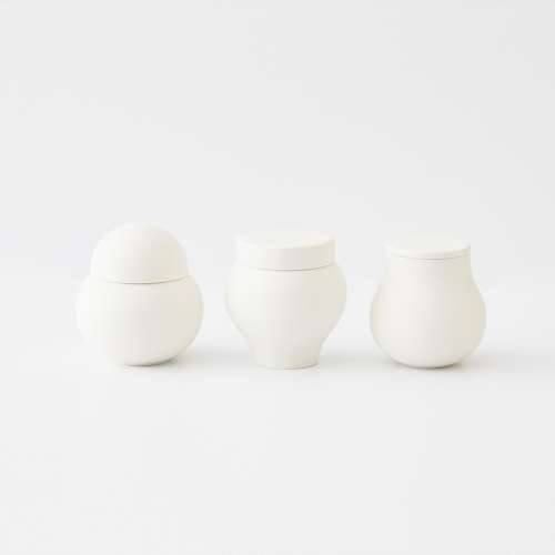 Moon Jar / Plum Bottle / Flask Jar