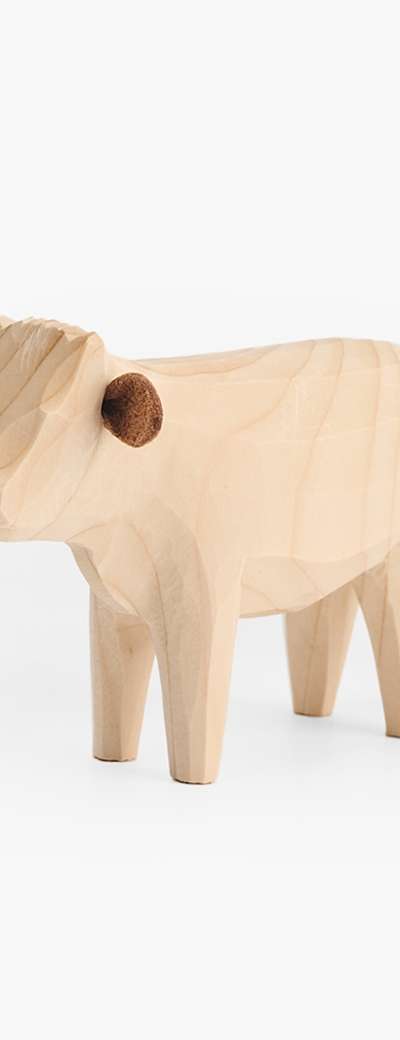 Wooden Ox (Medium)