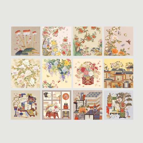 Minhwa Thank You & Congratulations Card (12 Designs/1pc)