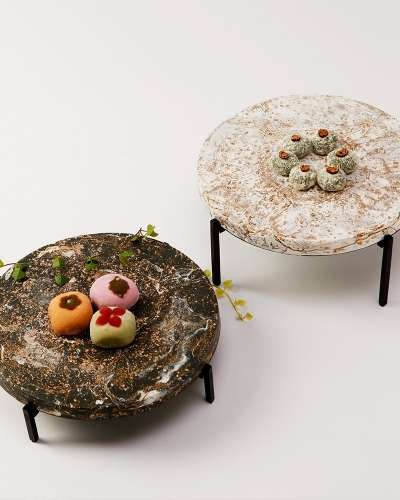 Cerastone Marble Dessert Stand
