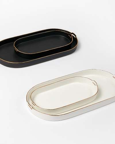 Oval Plate Set