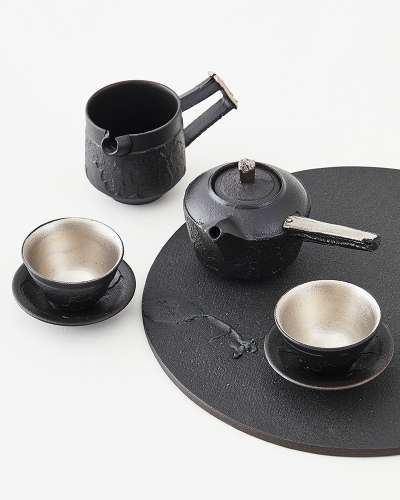 Hyunmugwang Trimmed Tea Ware Set