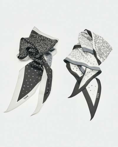 Hangul Scarf (Diamond Pattern)