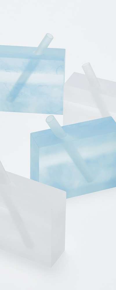 Opaque Weighted Vase (1pc)