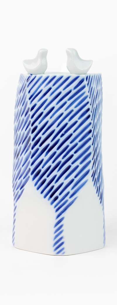 Small Forest Ceramic Vase