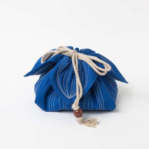 Nubi Flower Lucky Pouch - Blue